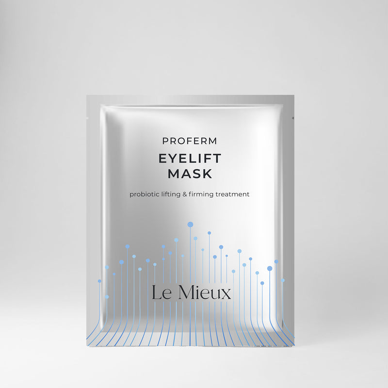 Proferm Eyelift Mask isolated on a light grey background 